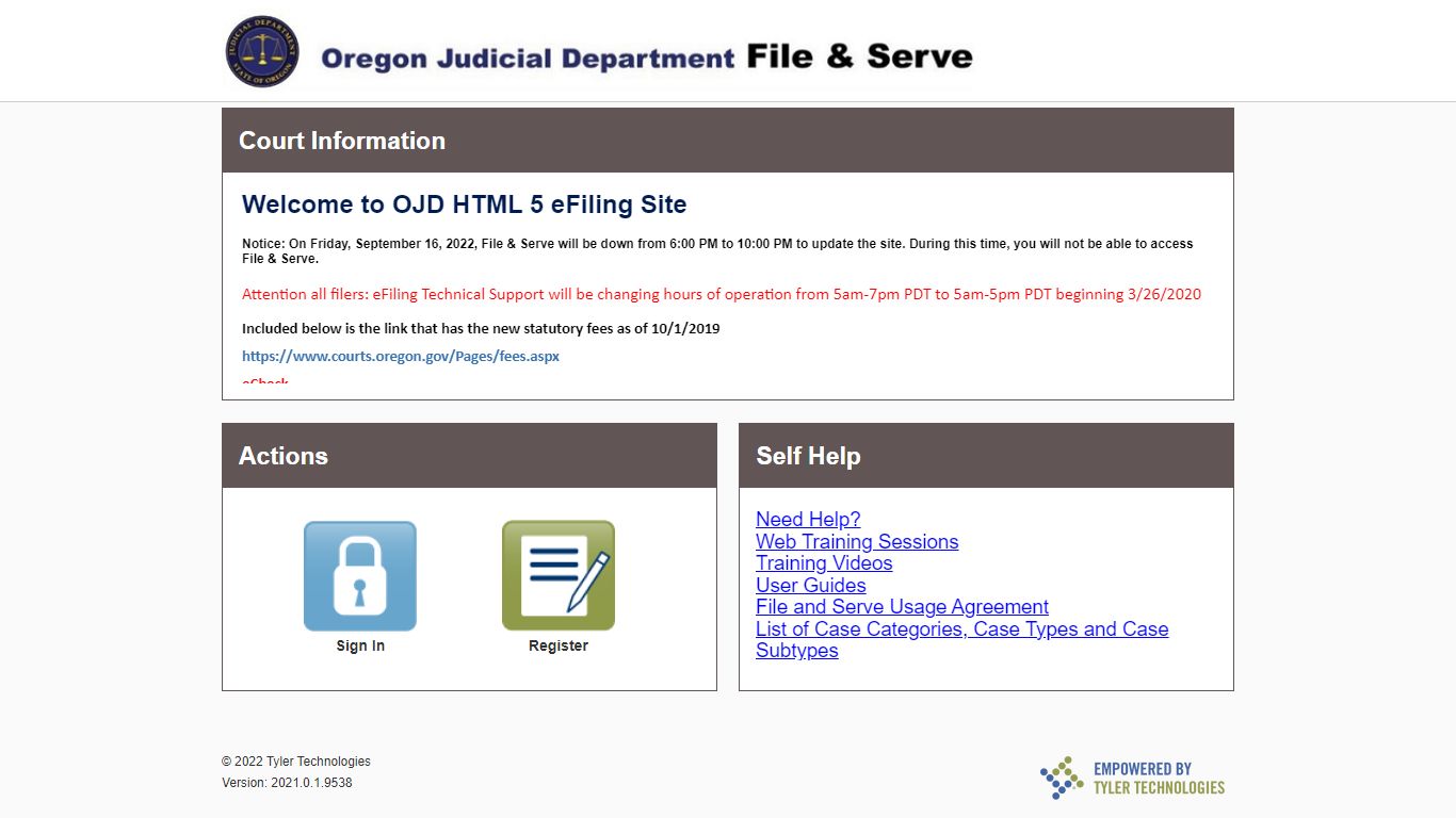 Odyssey File & Serve